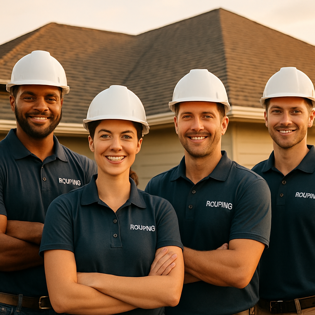 The Storm Ridge Roofing crew on a completed East Tennessee project
